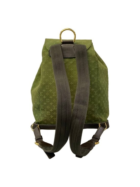 Louis Vuitton Backpack Monogram Mini Montsouris Khaki Leather main image 14